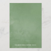 Bridal Hinweiskarte (Rückseite)