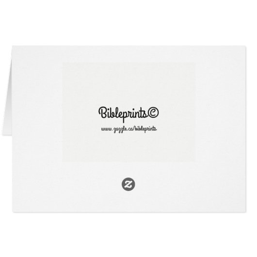 Bridal Intense Liebe Card (Rückseite Horizontal)