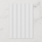 Bridal Lingerie Size Insert Card (Rückseite)
