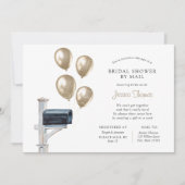 Bridal Long Distance Dusche per Mail Einladung (Vorderseite)