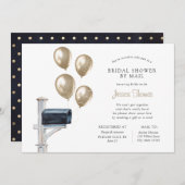 Bridal Long Distance Dusche per Mail Einladung (Vorne/Hinten)