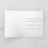 Bridal Luncheon Card Dankeskarte (Innenseite)