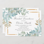 Bridal Luncheon Einladung (Vorne/Hinten)