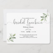 Bridal Luncheon Einladung (Vorderseite)