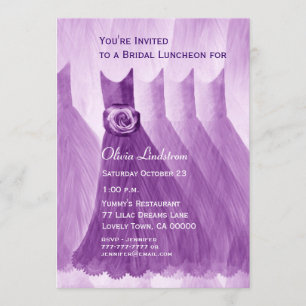 Bridal Luncheon Hübsch Bridesmaid Kleider Einladung