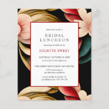 Bridal Luncheon | VINTAGE BLUME schwarz