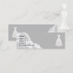 Bridal Mini Business Card Visitenkarte