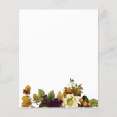 Bridal Mittagessen fallen Budget Brautparty Flyer (Hinten)