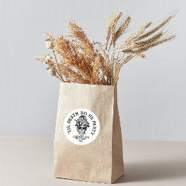 Bridal oder Die Junggeselinnen-Abschied Maßgeschne Runder Aufkleber