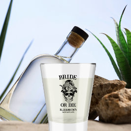 Bridal oder Die Junggeselinnen-Abschied Maßgeschne Schnapsglas