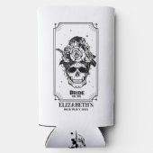 Bridal oder Die Junggeselinnen-Abschied Maßgeschne Selters Dosenkühler (Rückseite)