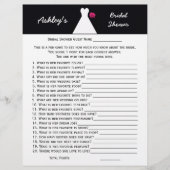 Bridal oder Polterabend Party Game — Bridal Gown (Vorderseite)