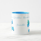 Bridal Party Cute Personalized Wedding Tasse (Zentrum)