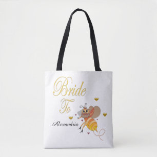 Bridal personalisieren Tote Bag Tasche