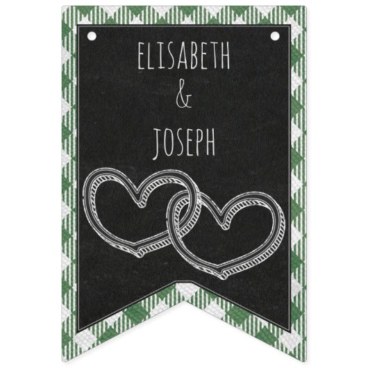 Bridal & Polterabend Outdoor I Do GRILLEN Party Wimpelkette (Erste Fahne)