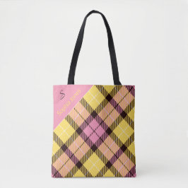 Bridal Polterabend Party Personalisiert Tartan Tasche