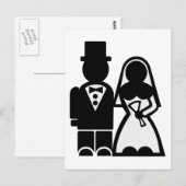 Bridal Postkarte (Vorne/Hinten)