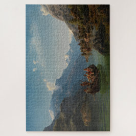 Bridal-Prozession auf dem Hardangerfjord Puzzle