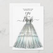 Bridal sagt Ja zur Einladung (Vorne/Hinten)