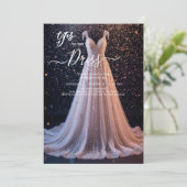 Bridal sagt Ja zur Einladung (Stehend Vorderseite)