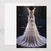 Bridal sagt Ja zur Einladung (Vorne/Hinten)