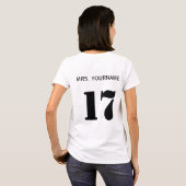Bridal Schwitzen für meine Hochzeit weiß T-Shirt (Schwarz voll)