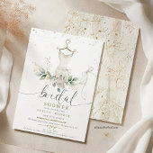 Bridal shower Bachelorette Party Brunch Sage Einladung