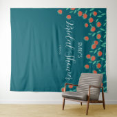 Bridal Shower Backdrop Wandteppich (Beispiel (Horizontal))