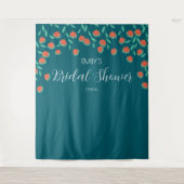 Bridal Shower Backdrop Wandteppich (Vorderseite)