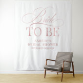 Bridal shower Bride to Be backdrop Wandteppich (Beispiel)