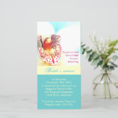 Bridal Shower Einladung Foto-Karte (Stehend Vorderseite)