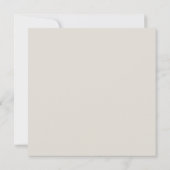 BRIDAL SHOWER EINLADUNG MIT IMITATE PEARLS-Karte (Rückseite)