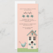 Bridal Shower Einladungen oder Garden Party Event (Vorne/Hinten)