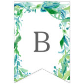 Bridal Shower Flag Banner Laurel Leaf Olive Art (Zweite Fahne)