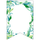 Bridal Shower Flag Banner Laurel Leaf Olive Art (Erste Fahne)