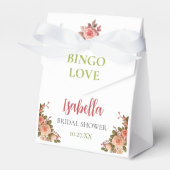 Bridal Shower Game Bingo Card – Prize Favor Box Geschenkschachtel (Vorderseite)
