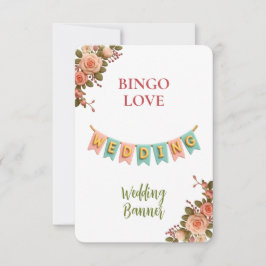 Bridal Shower Game Bingo Card – Wedding Banner