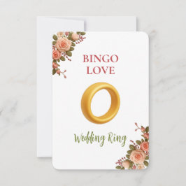 Bridal Shower Game Bingo Card – Wedding Ring