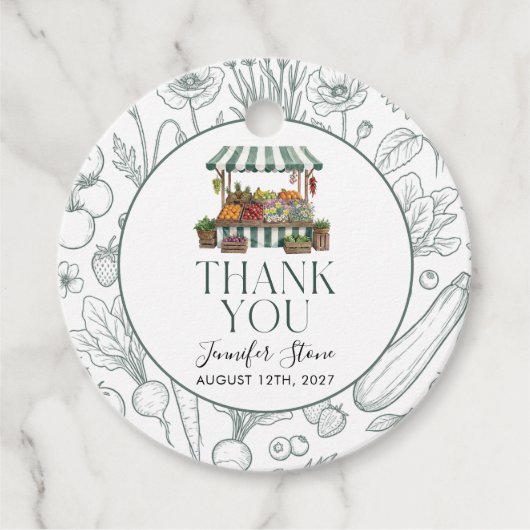  Bridal Shower  Geschenkanhänger (Vorderseite)