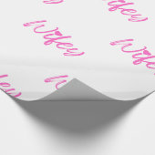 Bridal shower  geschenkpapier (Ecke)