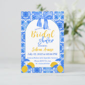 Bridal Shower Invitation Card Einladung (Stehend Vorderseite)