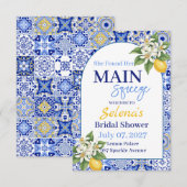Bridal Shower Invitation Card Einladung (Vorne/Hinten)