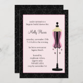 Bridal Shower Invitation Einladung (Vorne/Hinten)