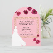 BRIDAL SHOWER INVITATION EINLADUNG (Stehend Vorderseite)