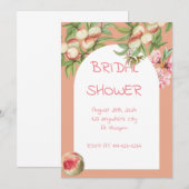 BRIDAL SHOWER INVITATION EINLADUNG (Vorne/Hinten)