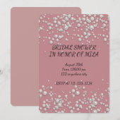 BRIDAL SHOWER INVITATION EINLADUNG (Vorne/Hinten)