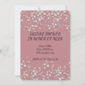 BRIDAL SHOWER INVITATION EINLADUNG (Vorderseite)