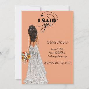 BRIDAL SHOWER INVITATION, INSTANT DOWNLOAD EINLADUNG