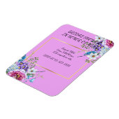 BRIDAL SHOWER INVITATION MAGNET (Linke Seite)