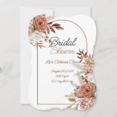 BRIDAL SHOWER INVITATION SAVE THE DATE (Vorderseite)